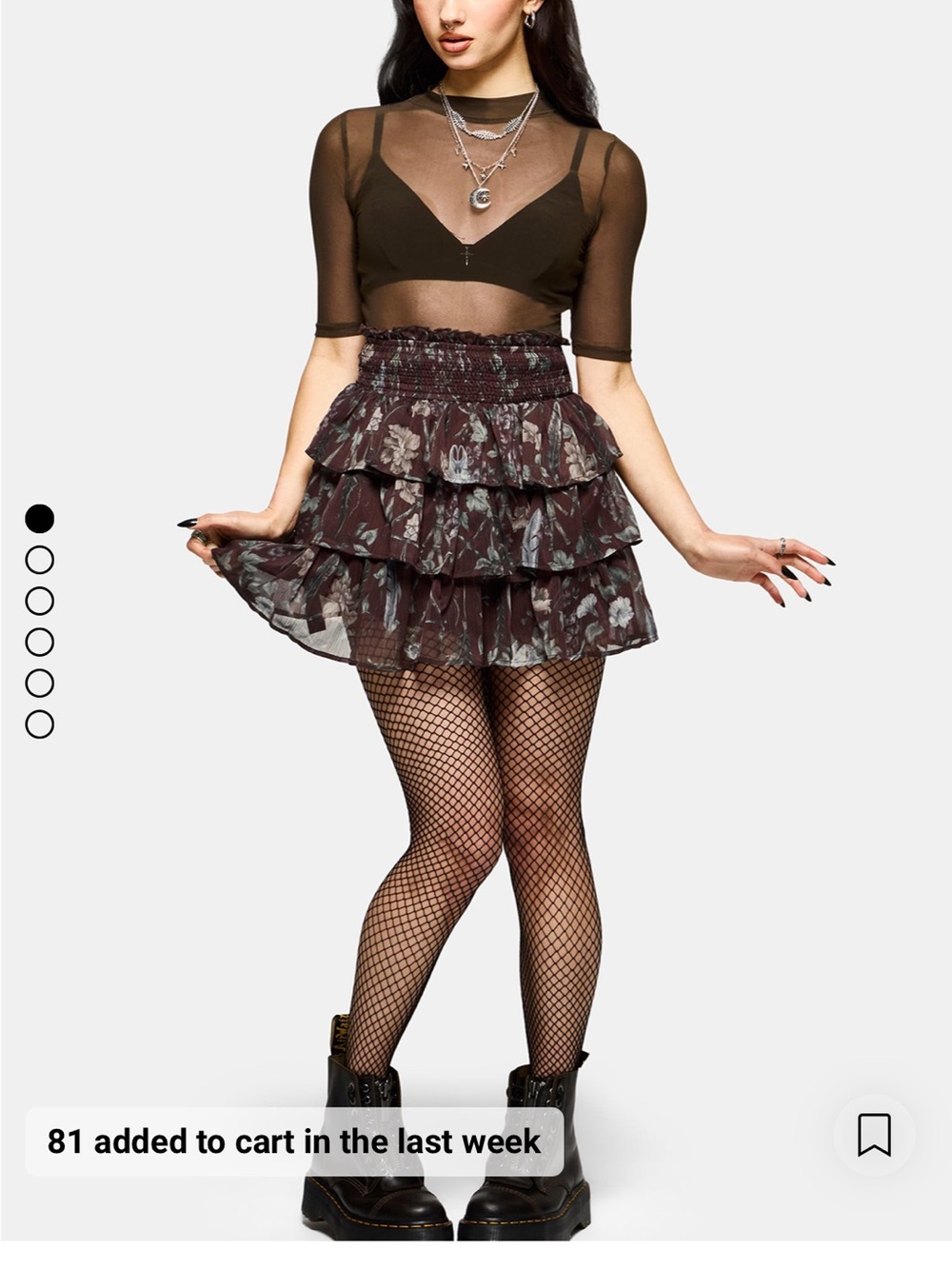 Disturbia Dusha Mini Skirt